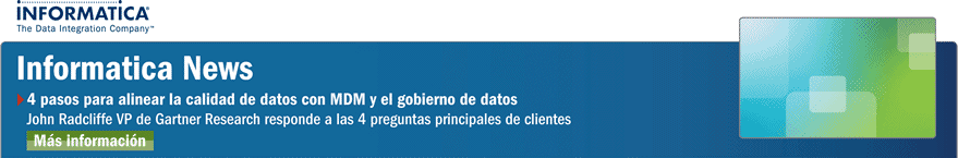 Informatica News - 4 pasos para alinear la calidad de datos con MDM y el gobierno de datos - John Radcliffe VP de Gartner Research responde a las 4 preguntas principales de clients